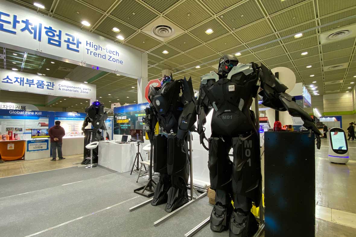 بخش اختراعات "های تک" در نمایشگاه کره جنوبی
