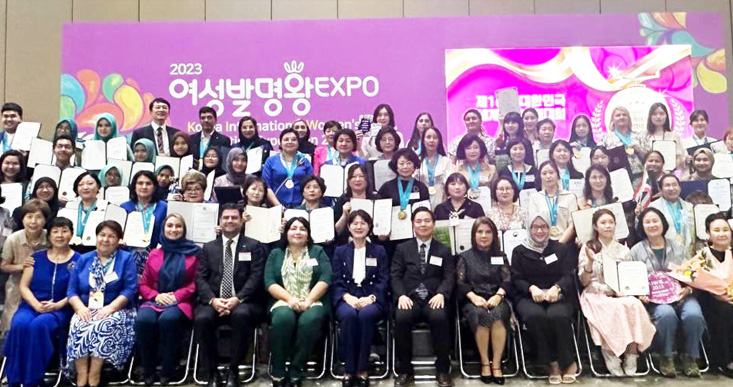 درخشش بانوان مخترع ایرانی در جشنواره بین المللی اختراعات زنان کره جنوبی ۲۰۲۳