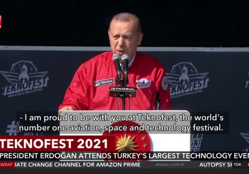 سخنرانی رئیس جمهور ترکیه آقای اردوغان در مراسم اختتامیه
